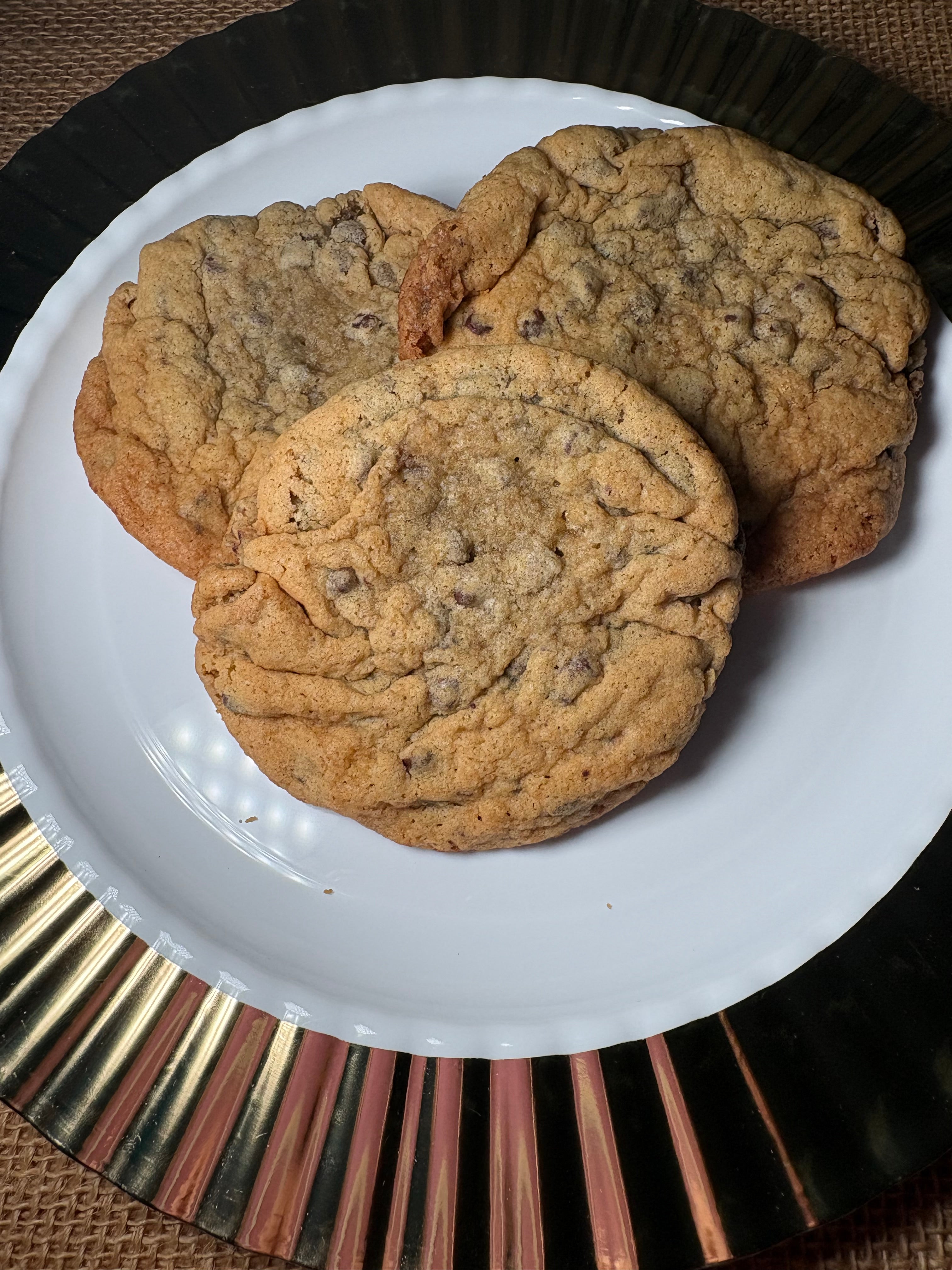 Classic Chocolate Chip Cookie ~ Pack of 3